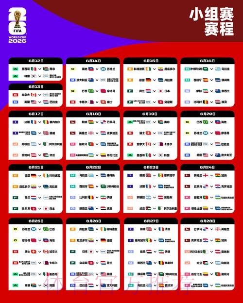 2026世界杯比赛时间准不准 2026世界杯比赛时间准不准